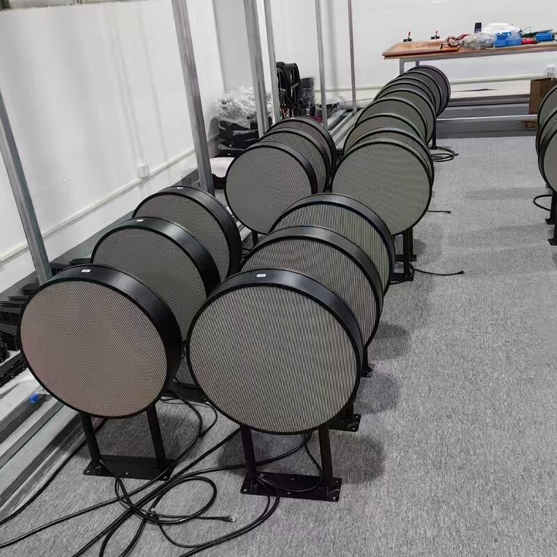 LED Display Screens Factory - OEM/ODM Custom Circular Logo Shop Signs Indoor Outdoor