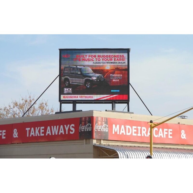 Outdoor LED Display Factory - OEM/ODM P6 Durable Naked-Eye 3D Wall Front Open Big Screen