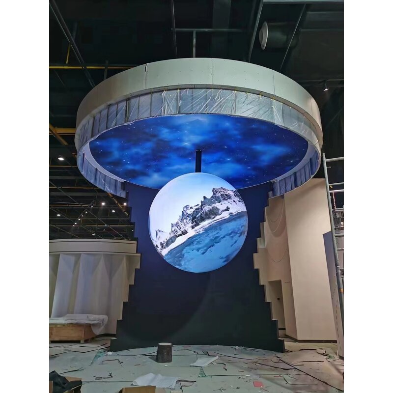 Spherical LED Display Manufacturer - OEM/ODM Custom Indoor Outdoor Globe Ball Screen