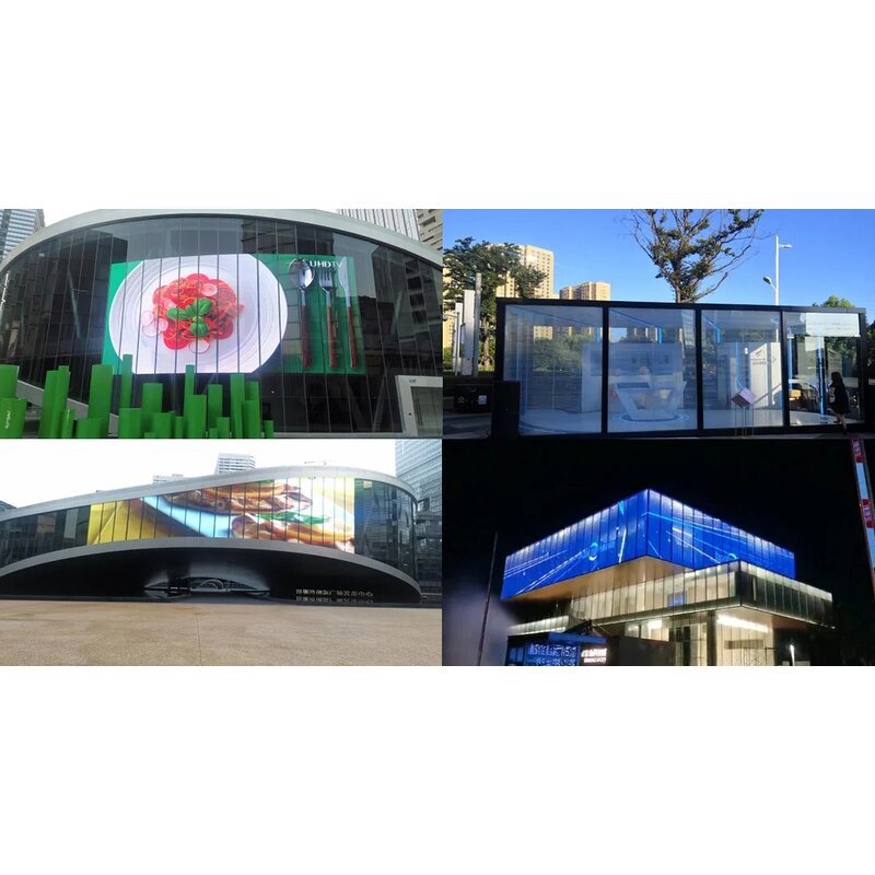 Transparent Flexible LED Screen Factory - OEM/ODM High Brightness Indoor Outdoor Holographic
