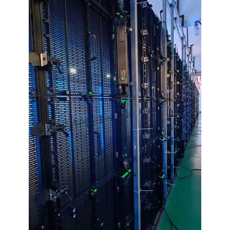 Transparent LED Screen Factory - OEM/ODM Indoor/Outdoor P3.9-7.8 500X500 Ice Screen