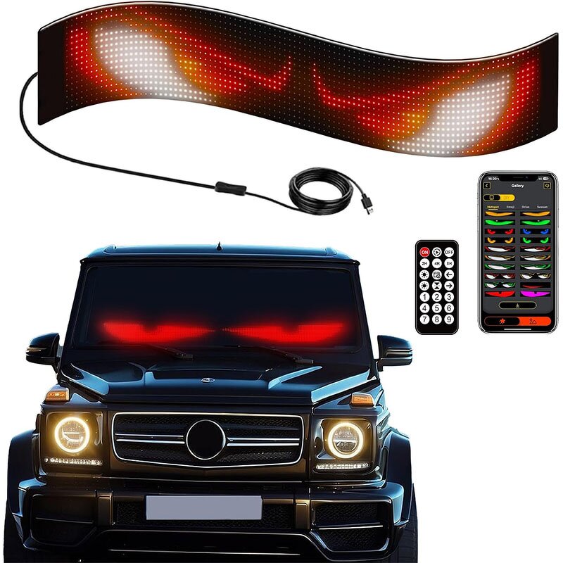 LED Screen Signage Factory - OEM/ODM Car Smart Programmable Automotive Matrix Panel