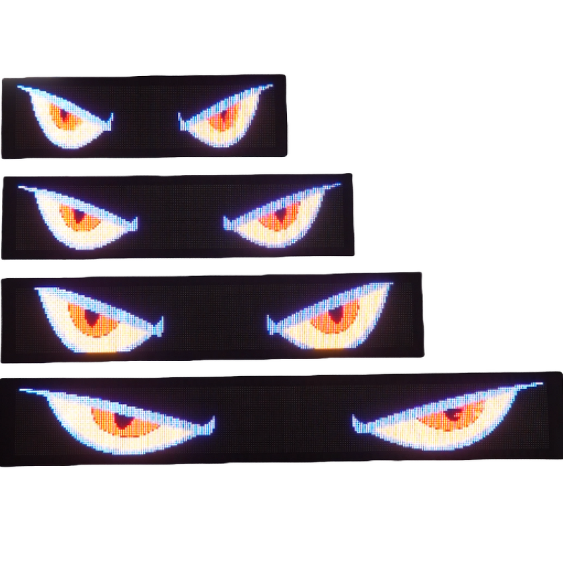 Car LED Sign Manufacturer - OEM/ODM Truck Devil's Eye with App USB Flexible Display