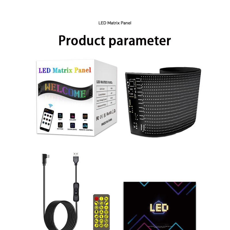 LED Car Sign Manufacturer - OEM/ODM Programmable Scrolling DIY Design Animations Text