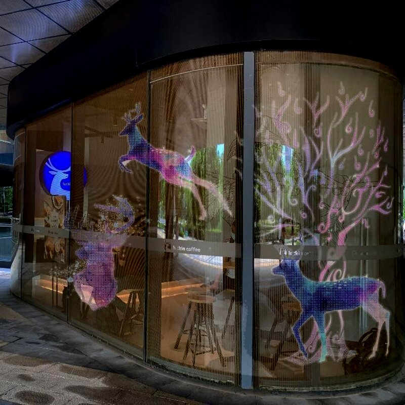 Transparent LED Screen Manufacturer - OEM/ODM Crystal Thin Film Screen Glass Display