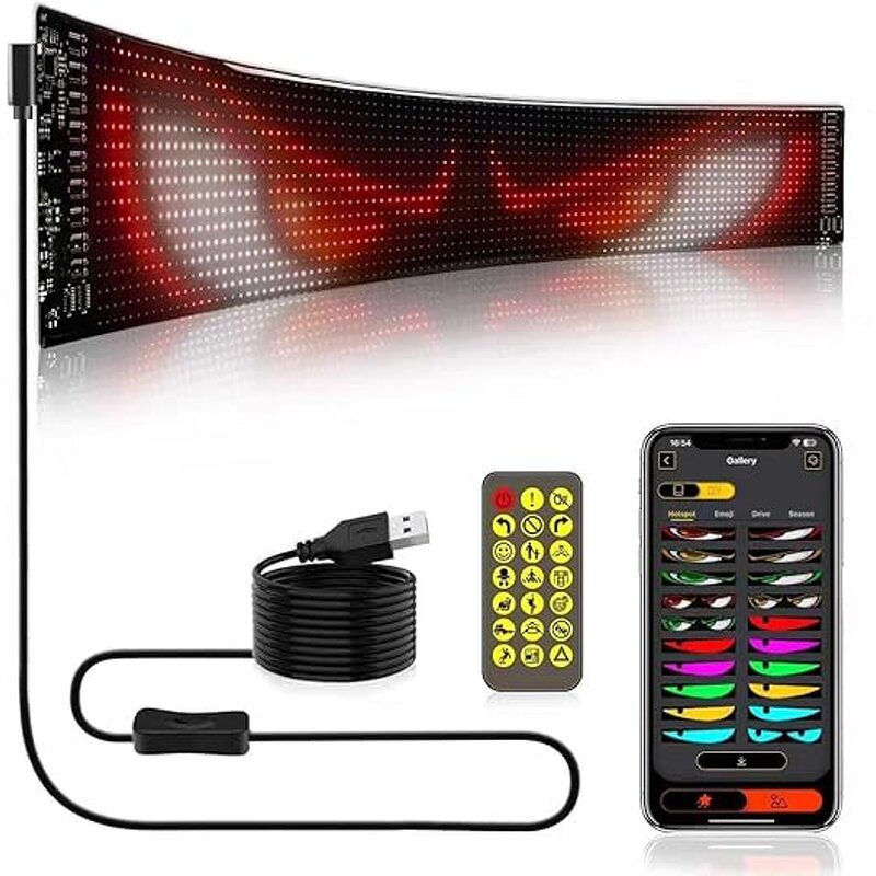 LED Display Panel Manufacturer - OEM/ODM Customized Programmable Dynamic Devil's Eye