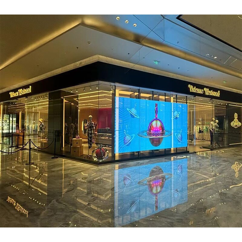 Flexible LED Display Factory - OEM/ODM Super Slim Transparent Soft Adhesive Film P6 P8