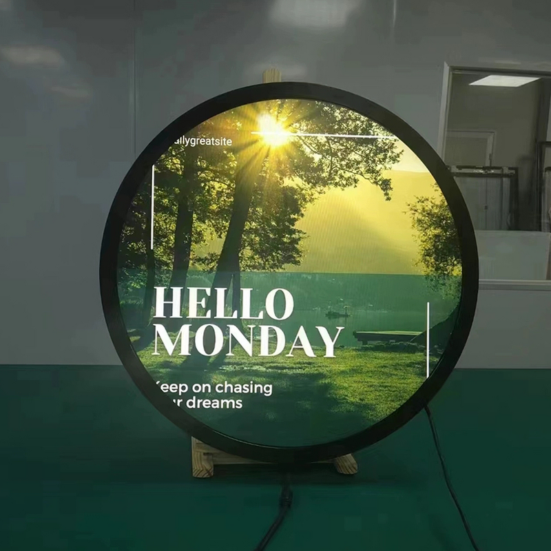 LED Display Screen Manufacturer - OEM/ODM Custom Circular P1.5 P2.5 for Store Logo