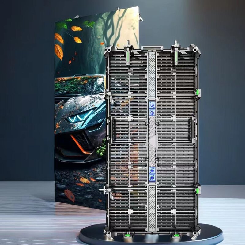 Indoor Transparent LED Screen Manufacturer - OEM/ODM P3.91-7.81 Mesh Holographic Single Screen