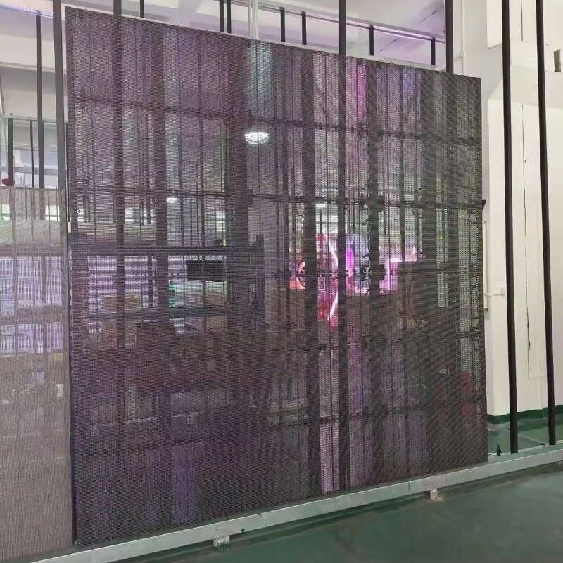 Transparent LED Screen Factory - OEM/ODM P3.9-7.8 Transparent Display Screen