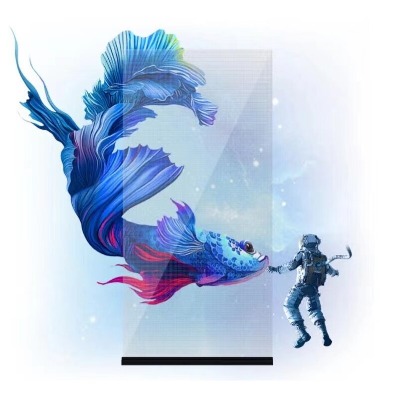 Transparent LED Screen Factory - OEM/ODM P3.9-7.8 Transparent Display Screen