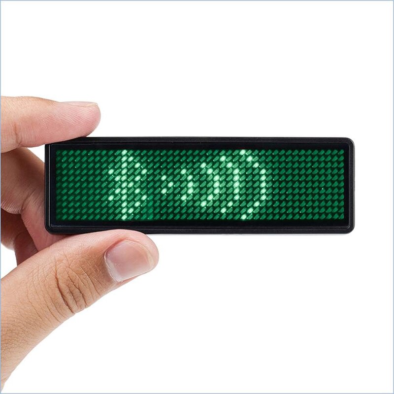 LED Name Badge Manufacturer - OEM/ODM Wholesale APP-Programmable Scrolling Message