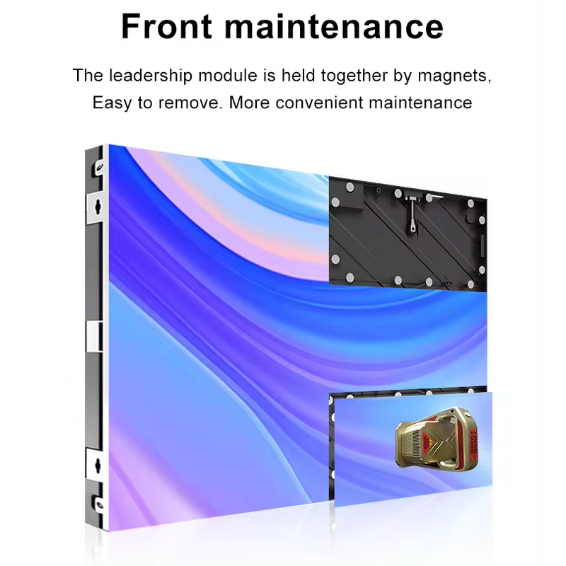 COB Fixed LED Display Screen Factory - OEM/ODM Indoor Large 16:9 1.8 Pitch 4K SMD Panel