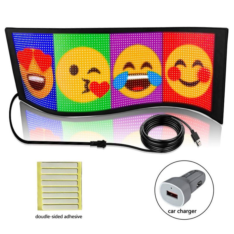 LED Screen Signage Factory - OEM/ODM Car Smart Programmable Automotive Matrix Panel