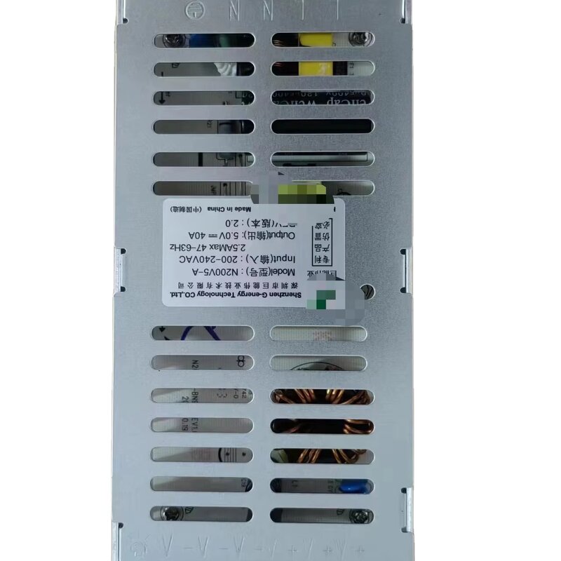 Power Supply Manufacturer - OEM/ODM 5V 200W 40A Constant Voltage Industrial