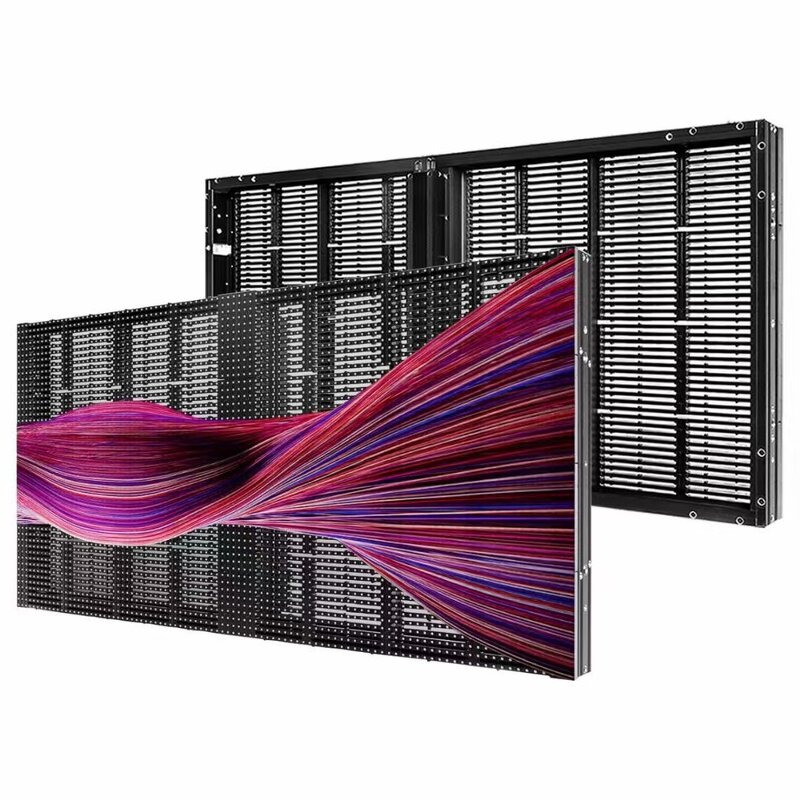 LED Display Screens Factory - OEM/ODM P3.91 Full Color High Brightness Rental Glass Transparent