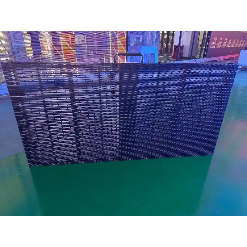 LED Display Screens Factory - OEM/ODM P3.91 Full Color High Brightness Rental Glass Transparent