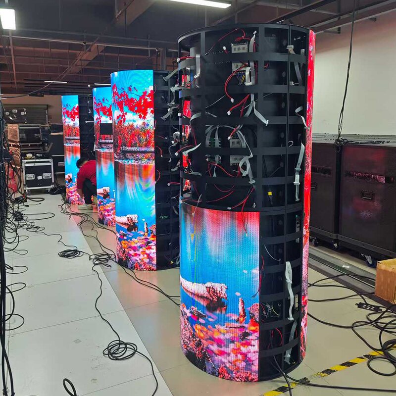 LED Flexible Dome Screen Manufacturer - OEM/ODM High-quality Waterproof Brand Logo Strips