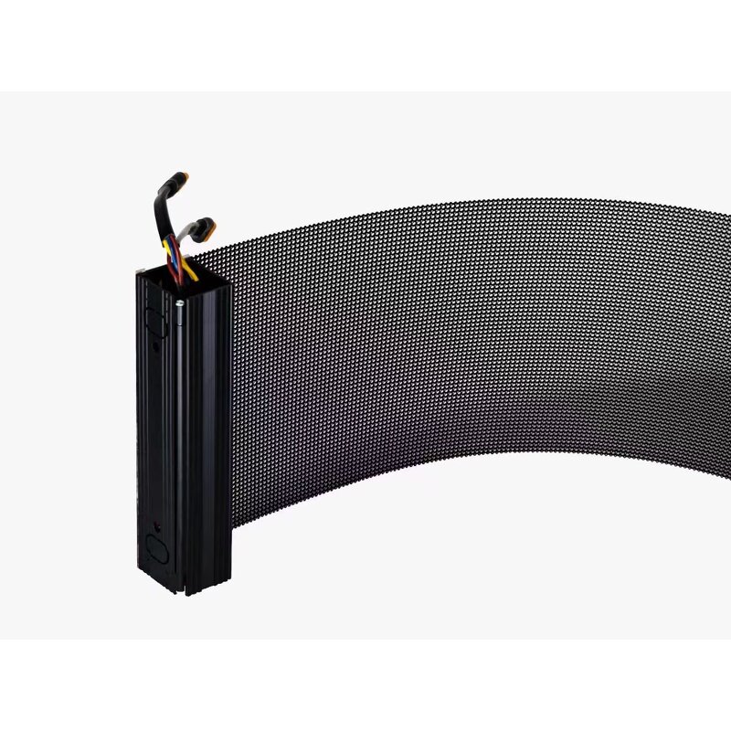 Outdoor Transparent LED Screen Factory - OEM/ODM P3.9 Mesh Holographic for Shopping Mall