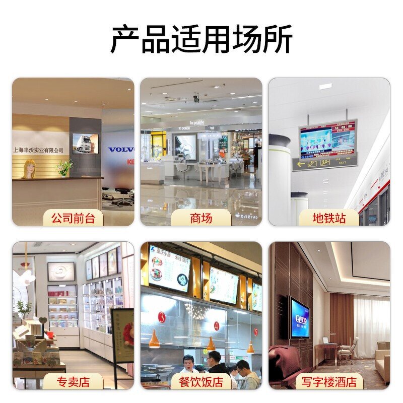 Digital Signage Manufacturer - OEM/ODM Android 55 Inch Hanging Wall Mount LCD Advertising