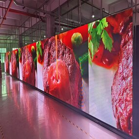 Indoor LED Display Factory - OEM/ODM New P1.86 Pitch Wall Mounted Video Backdrop for Church