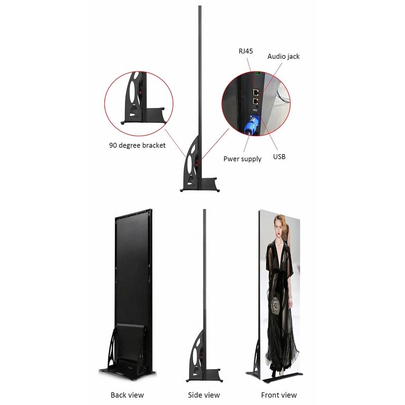 Portable LED Advertising Machine Manufacturer - OEM/ODM High Brightness WiFi USB Control