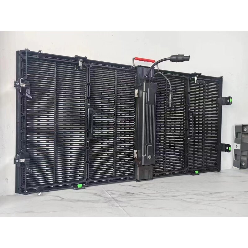 Transparent LED Screen Factory - OEM/ODM Indoor/Outdoor P3.9-7.8 500X500 Ice Screen