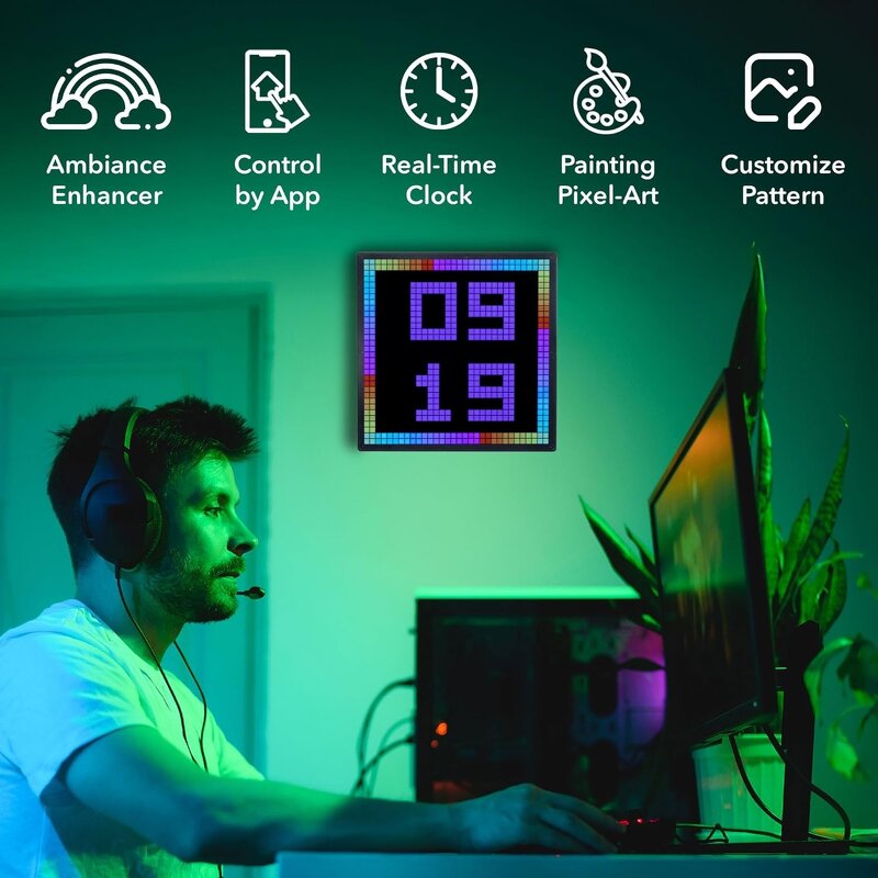 LED Pixel Frame Factory - OEM/ODM 32x32 Smart Phone Wireless Control Display