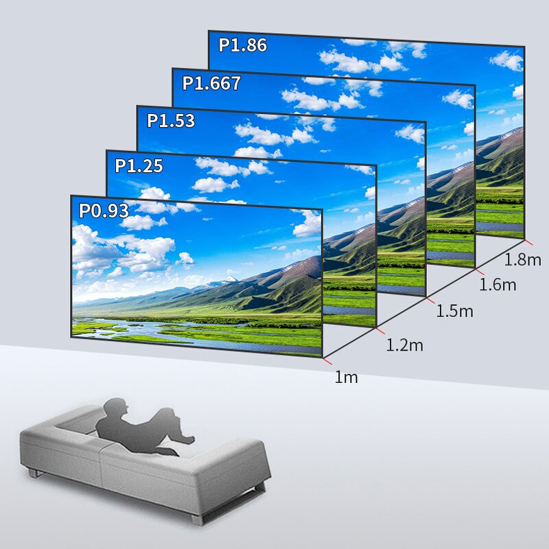 COB Fixed LED Display Screen Factory - OEM/ODM Indoor Large 16:9 1.8 Pitch 4K SMD Panel