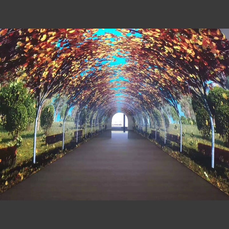 Flexible LED Screen Factory - OEM/ODM Indoor 3D Advertising 360 Curve P1.5 P2.5