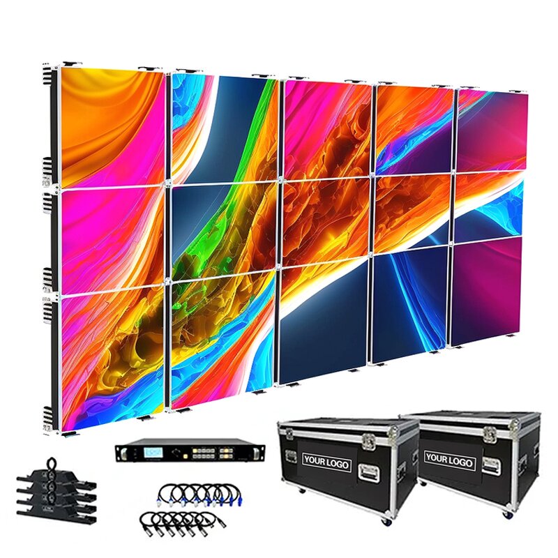 LED Video Wall Panel Manufacturer - OEM/ODM P3.076 Curved Rental Display Box