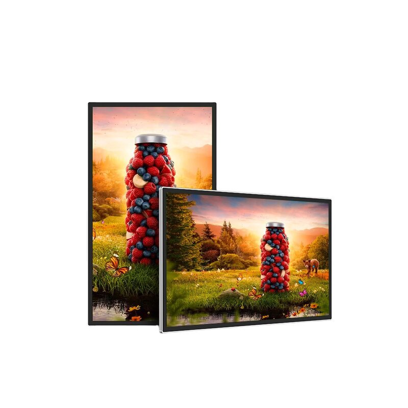 LED Display Advertising Machine Manufacturer - OEM/ODM 32/43/50/55 Inch Vertical Wall Mount