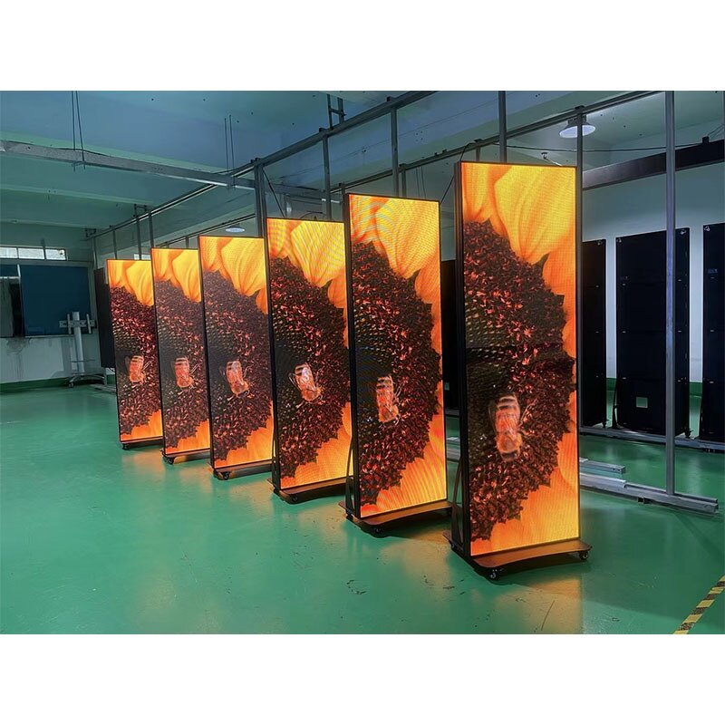 Poster LED Screen Factory - OEM/ODM P1.8 P2.5 Indoor USB WiFi Control Advertising Mirror