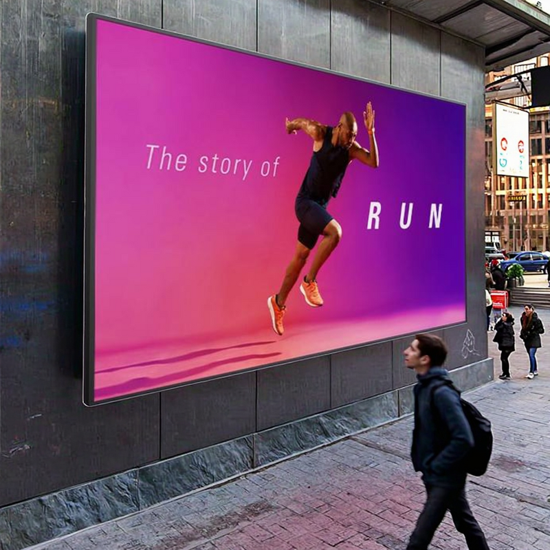 Outdoor LED Display Factory - OEM/ODM P6 Durable Naked-Eye 3D Wall Front Open Big Screen