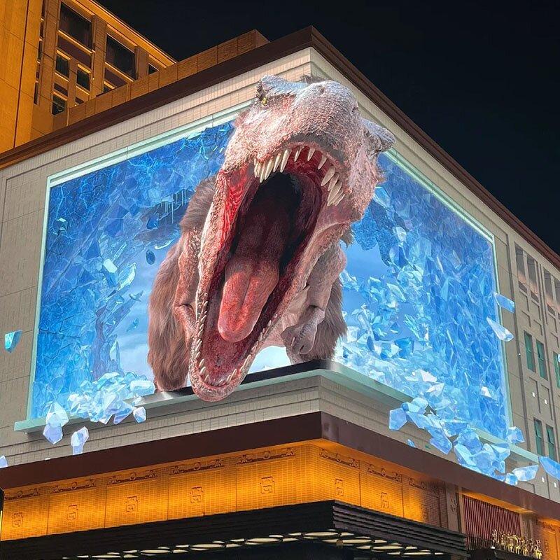 Naked Eye 3D LED Video Wall Manufacturer - OEM/ODM Customized Outdoor Ultra HD Advertising