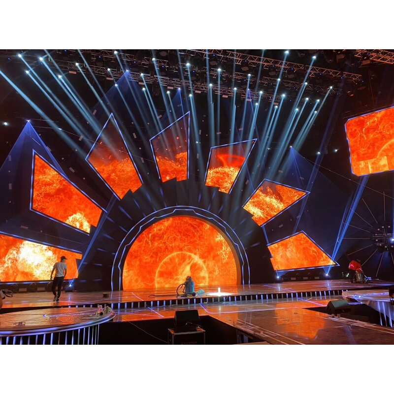 Flexible LED Display Module Factory - OEM/ODM P2.5 Foldable Video Wall Screen High Resolution