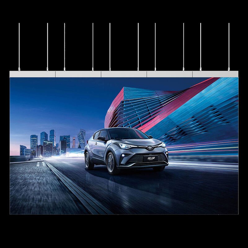 Indoor LED Display Factory - OEM/ODM New P1.86 Pitch Wall Mounted Video Backdrop for Church