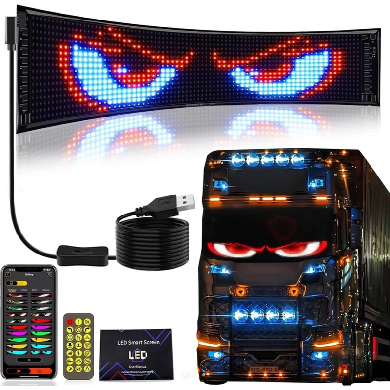 LED Signs Factory - OEM/ODM USB 5V Scrolling Advertising Programmable Flexible App