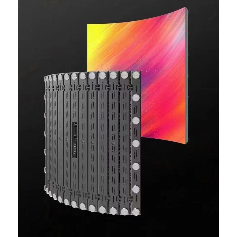 Flexible LED Display Factory - OEM/ODM Curved Indoor Wall Advertising Screen P2 P4