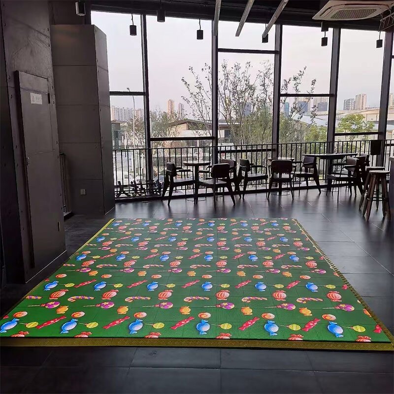 LED Dance Floor Display Manufacturer - OEM/ODM P2.064 3.91 4.81 Built-in Sensing Chip