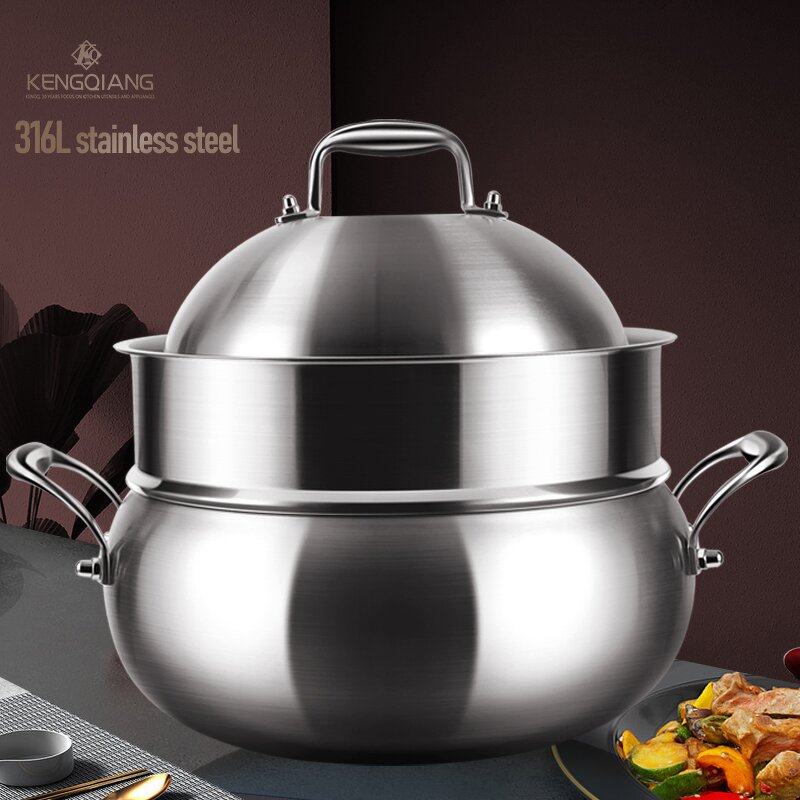 Food Steamer Manufacturer - OEM/ODM Factory Direct Stainless Steel Soup Pot for Household