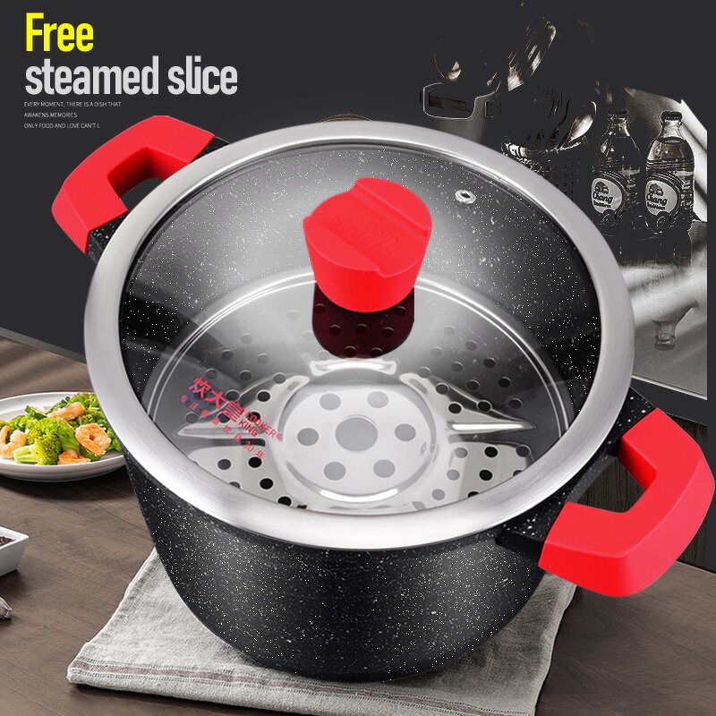 Cookware Set Manufacturer - OEM/ODM Factory Direct Medical Stone Non-stick Pot Set
