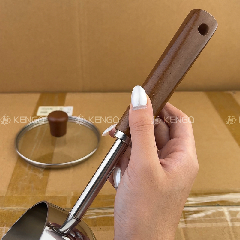 Milk Pan Manufacturer - OEM/ODM 316 Stainless Steel 12cm Snow Pan Sauce Pan