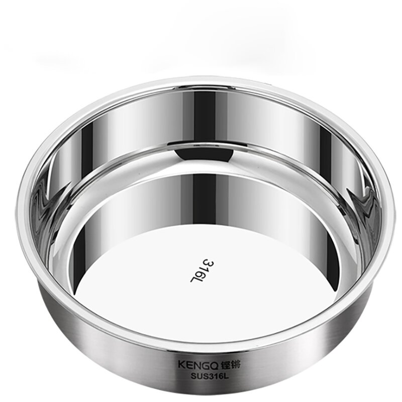 Kitchen Utensil Factory - OEM/ODM 316 Stainless Steel Food Steaming Bowl for Bakery Salad