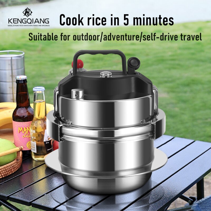 Pressure Cooker Manufacturer - OEM/ODM Mini 304 Stainless Steel Outdoor Camping Non-Stick