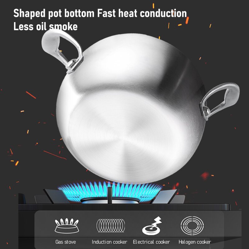 Soup Pot Manufacturer - OEM/ODM Household Thickened Stainless Steel Stock Pot for Induction