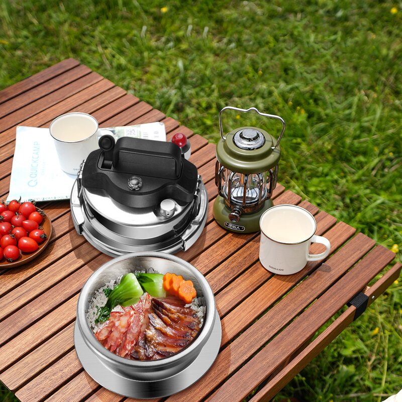 Pressure Cooker Manufacturer - OEM/ODM Mini 304 Stainless Steel Outdoor Camping Non-Stick