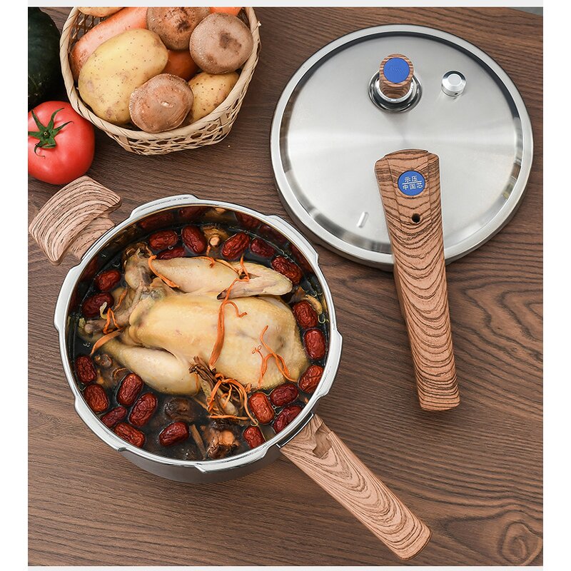 Pressure Cooker Manufacturer - OEM/ODM High Quality Gas/Induction Explosion-proof 7L