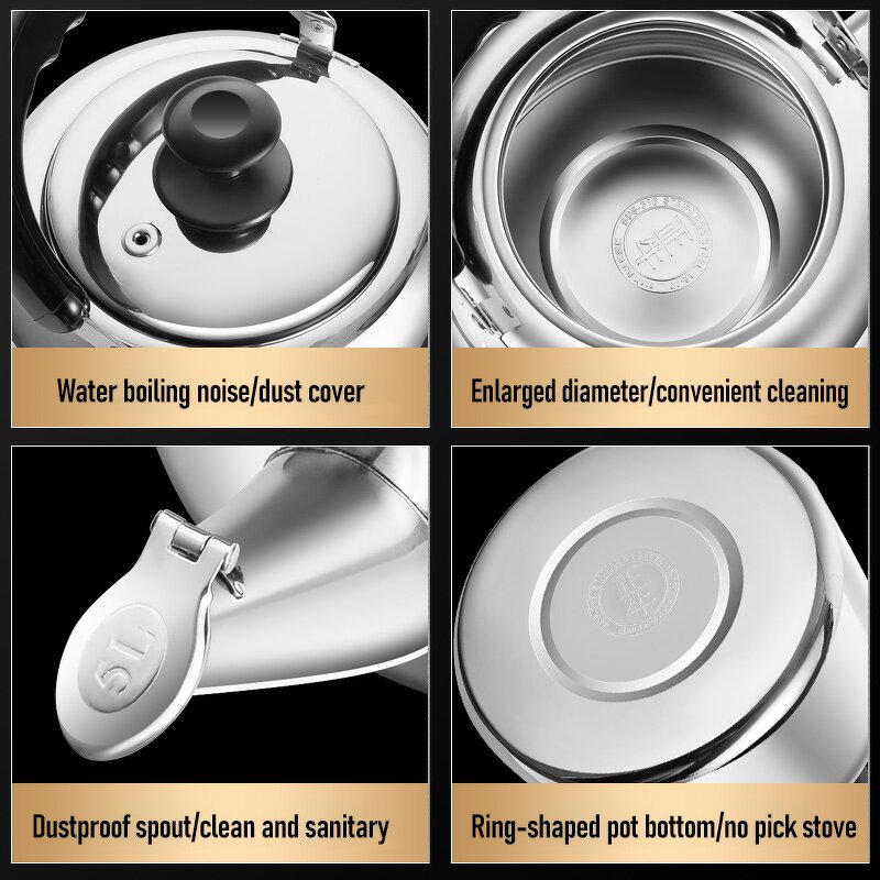 Whistling Kettle Factory - OEM/ODM Modern Stainless Steel 304 Eco-Friendly for Home Camping