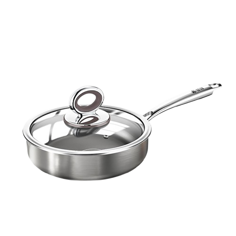 Frying Pan Factory - OEM/ODM High Quality Titanium Non-Stick Modern Design for Induction